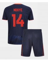 Nottingham Forest Dan Ndoye #14 Kolmaspaita Lasten 2025-26 Lyhythihainen (+ shortsit)